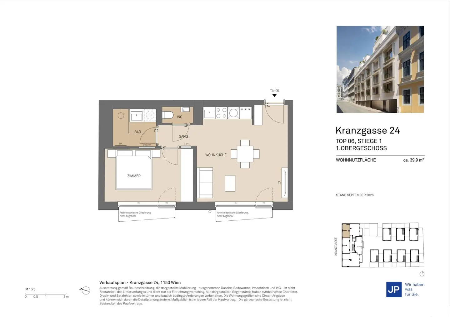 KRANZGASSE 24 - Wohnen mit urbanem Komfort und ruhigem Rückzugsort