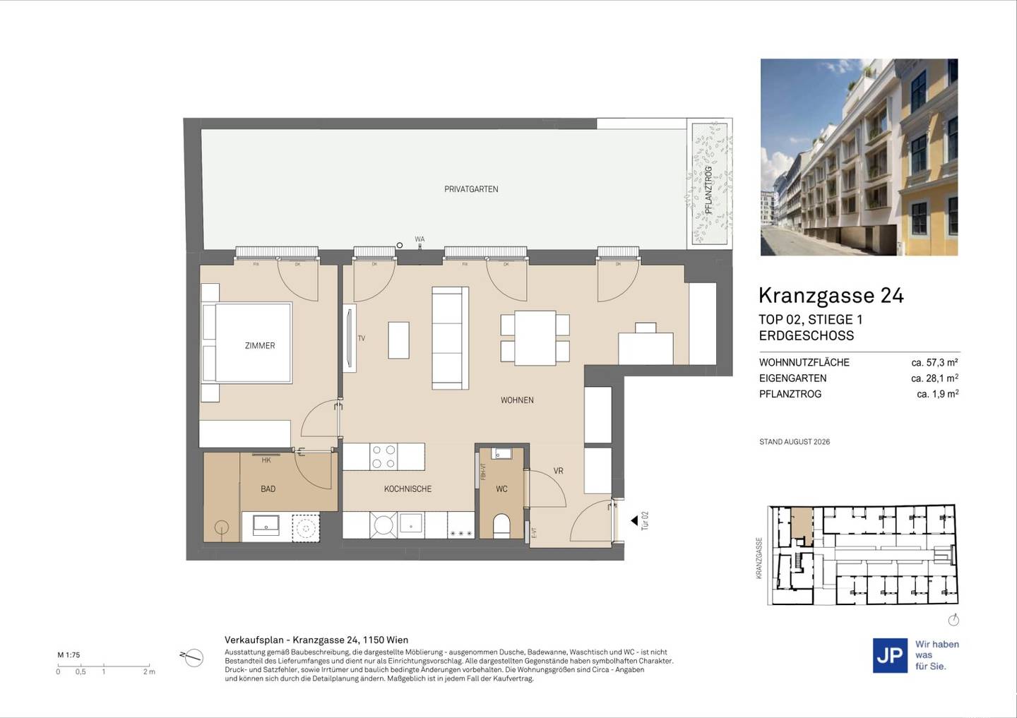 KRANZGASSE 24 - Wohnen mit urbanem Komfort und ruhigem Rückzugsort