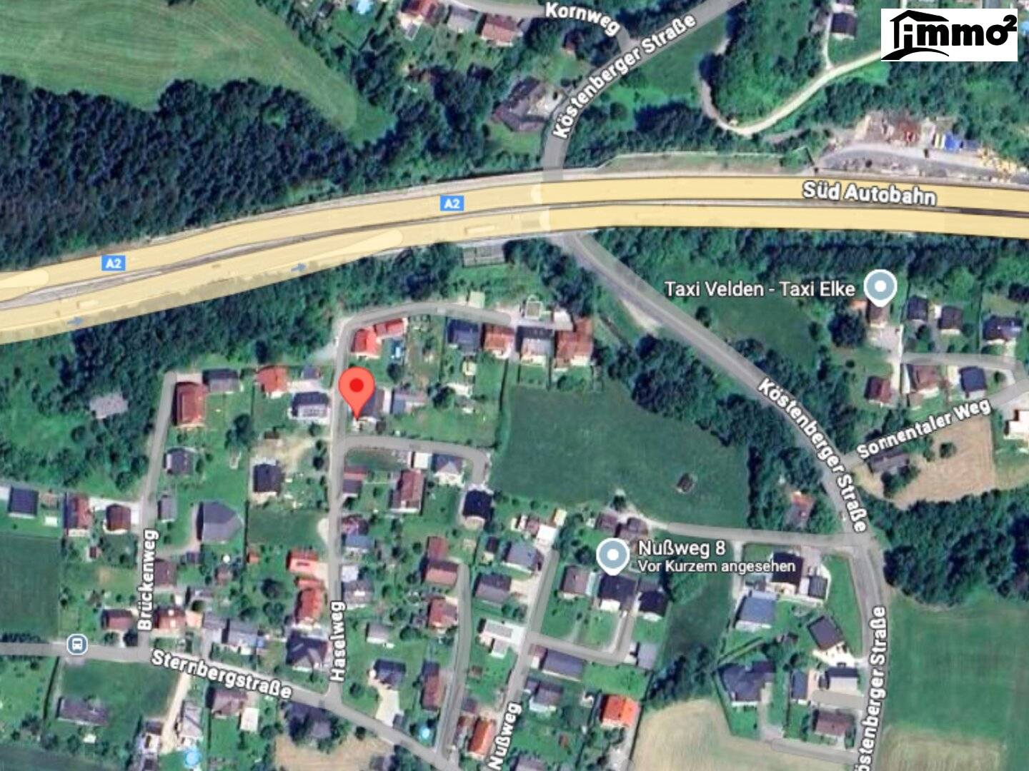 Fully furnished apartment with garden and mountain panorama