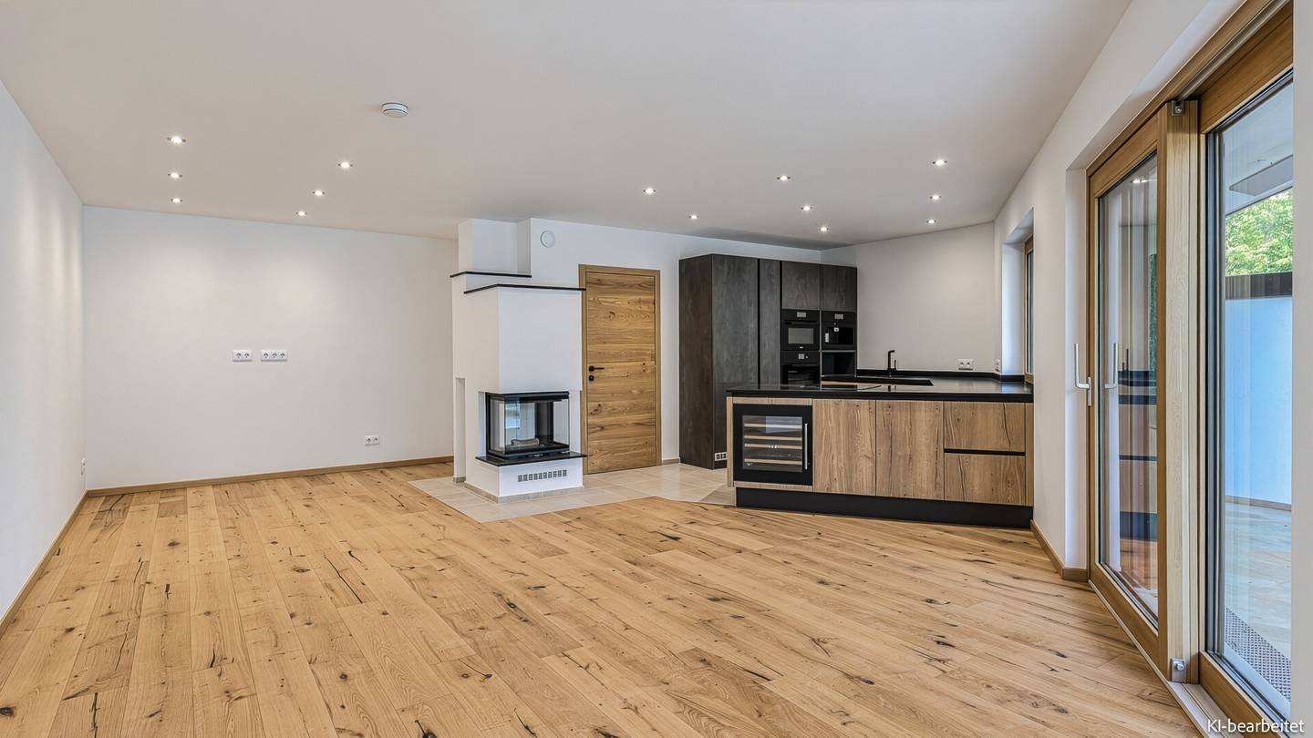 Maisonettewohnung with private garden and sauna