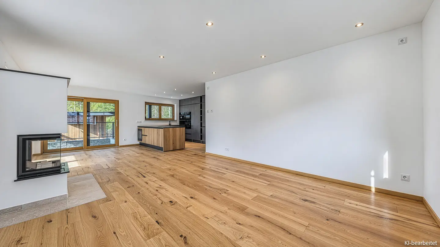 Maisonettewohnung with garden terrace and sauna