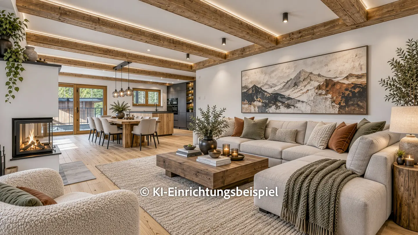 Maisonettewohnung with garden terrace and sauna