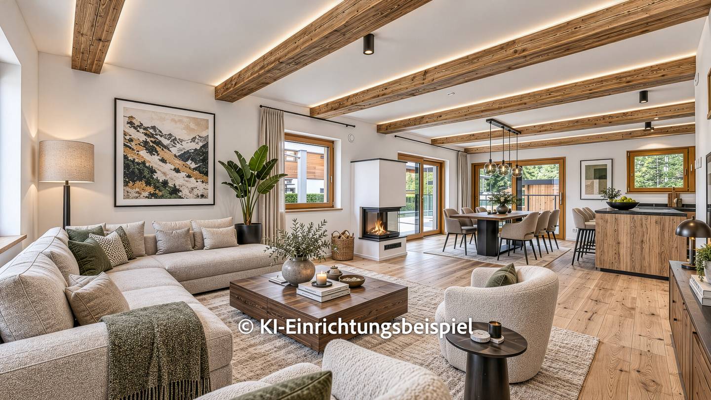 Maisonettewohnung mit Garten Terrasse und Sauna