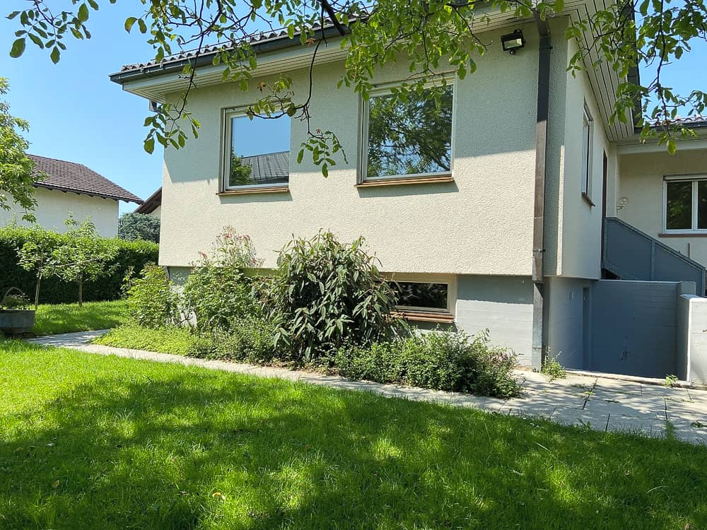 Wohnung with large garden and two separate living areas