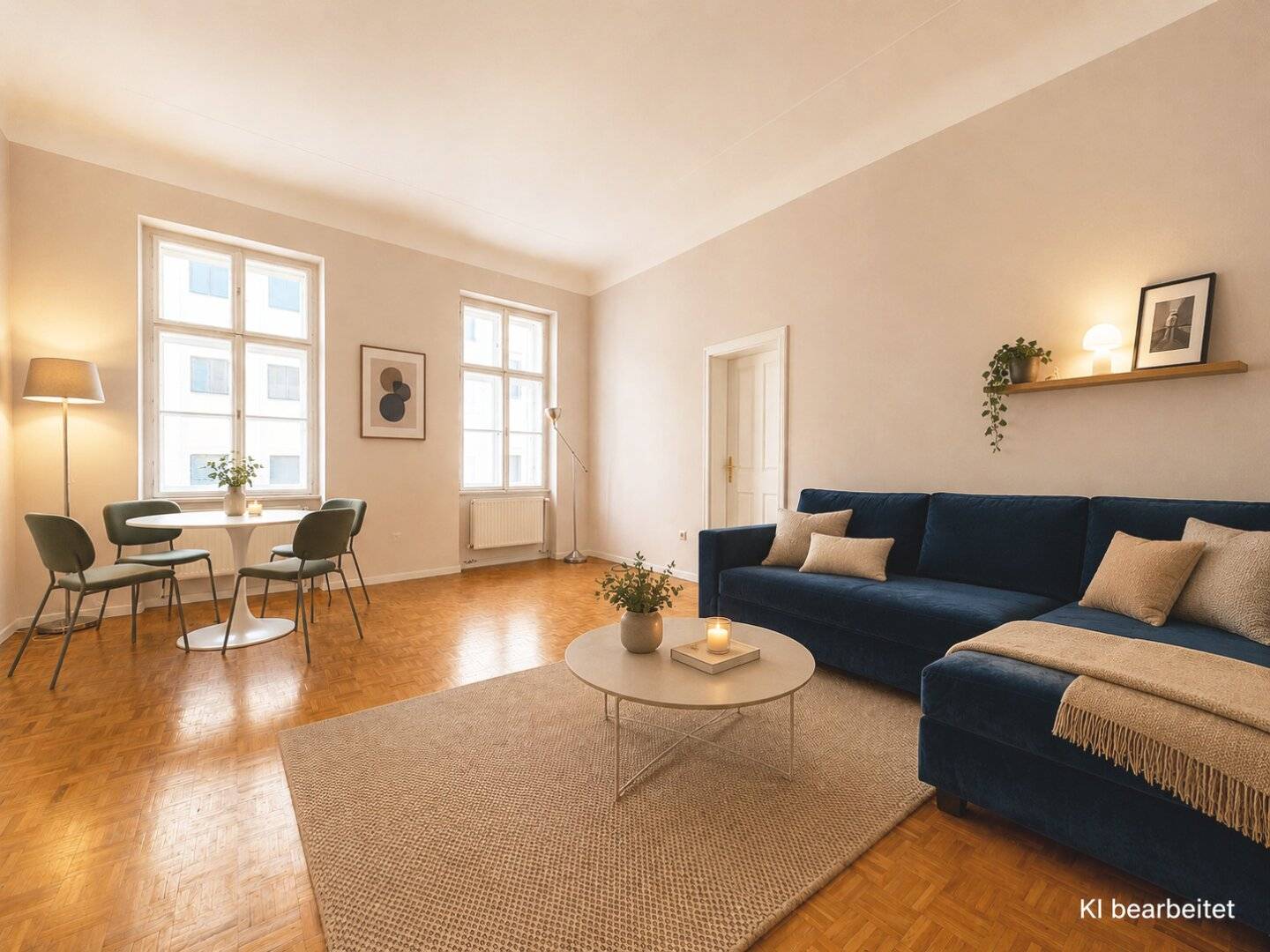 Spacious 3.5-room apartment seeks flatshare residents with garage and fitted kitchen in the heart of 1090 Vienna