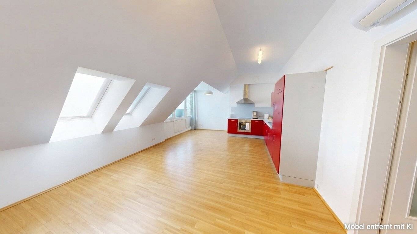 Stylish Attic Apartment in Nußdorf | approx. 103 m², 4 rooms, Air conditioning &amp; Garage parking space