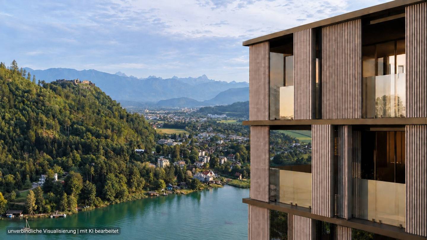 Exklusive 4-Zimmer-Neubauwohnung mit Balkon und Seeblick – provisionsfrei | NOVE. Premium Living in Annenheim am Ossiacher See