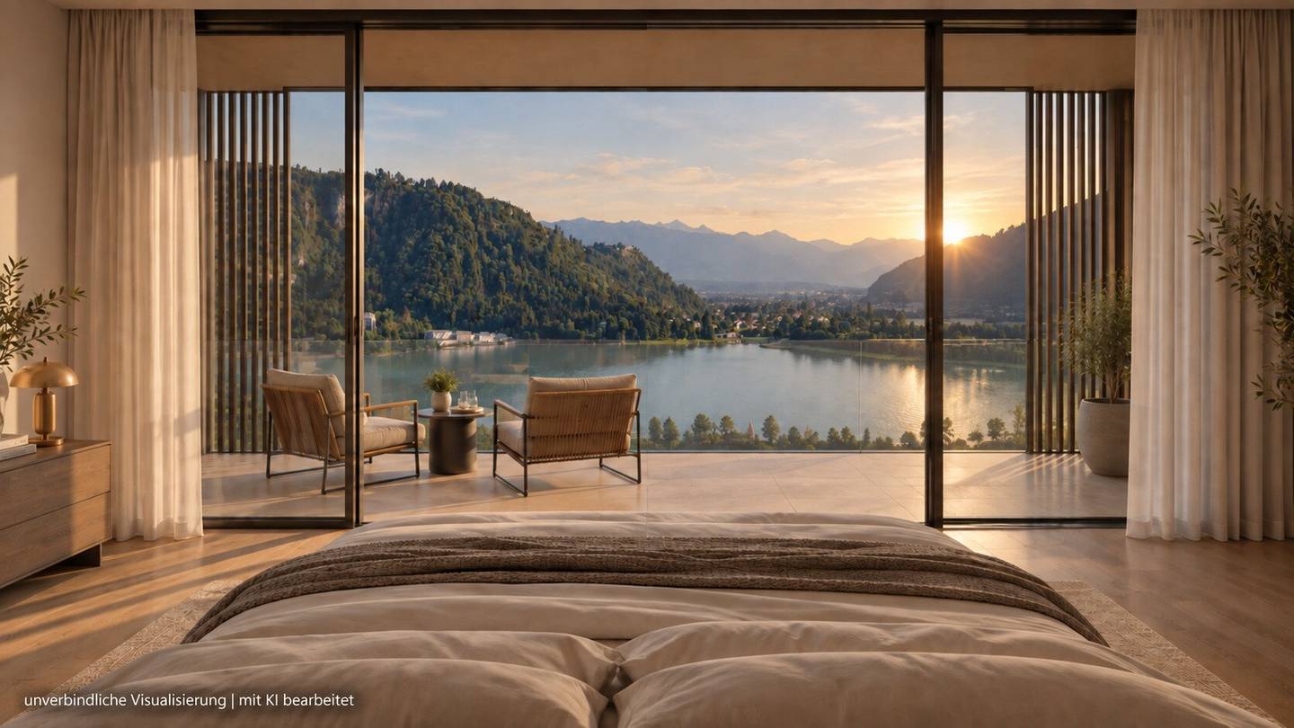 Exklusive 3-Zimmer-Neubauwohnung mit Balkon und Seeblick – provisionsfrei | NOVE. Premium Living in Annenheim am Ossiacher See