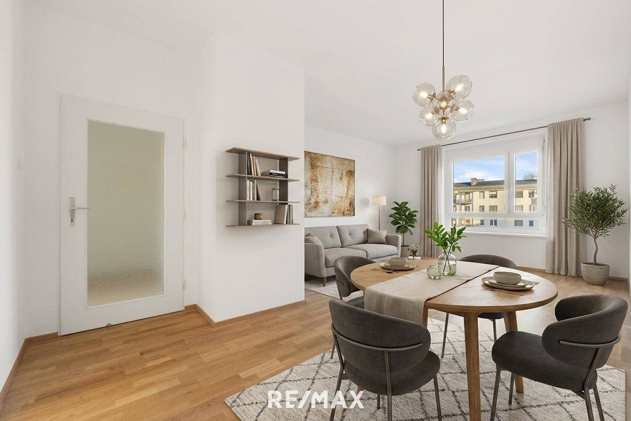 Bright apartment with loggia near Kreuzbergl