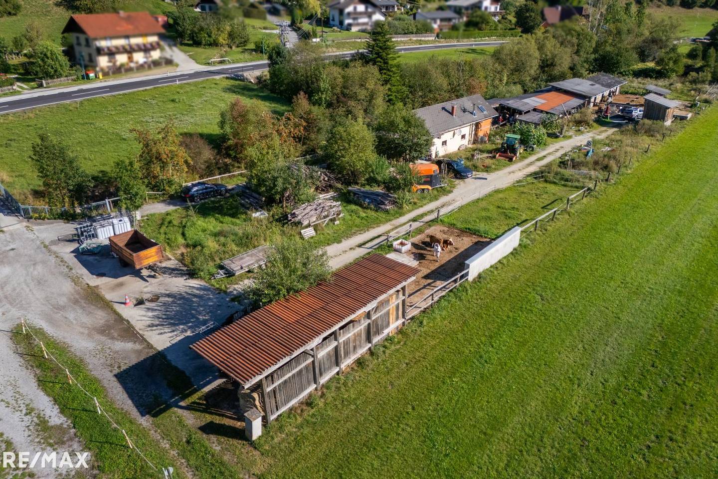 Apartment on farm with natural swimming pond and stables