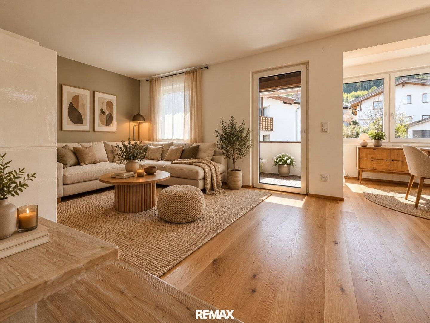 Alpine living in Mutters – charming condominium with North Chain view