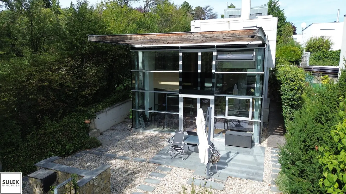 Mauer: Architektenhaus in absoluter Ruhelage