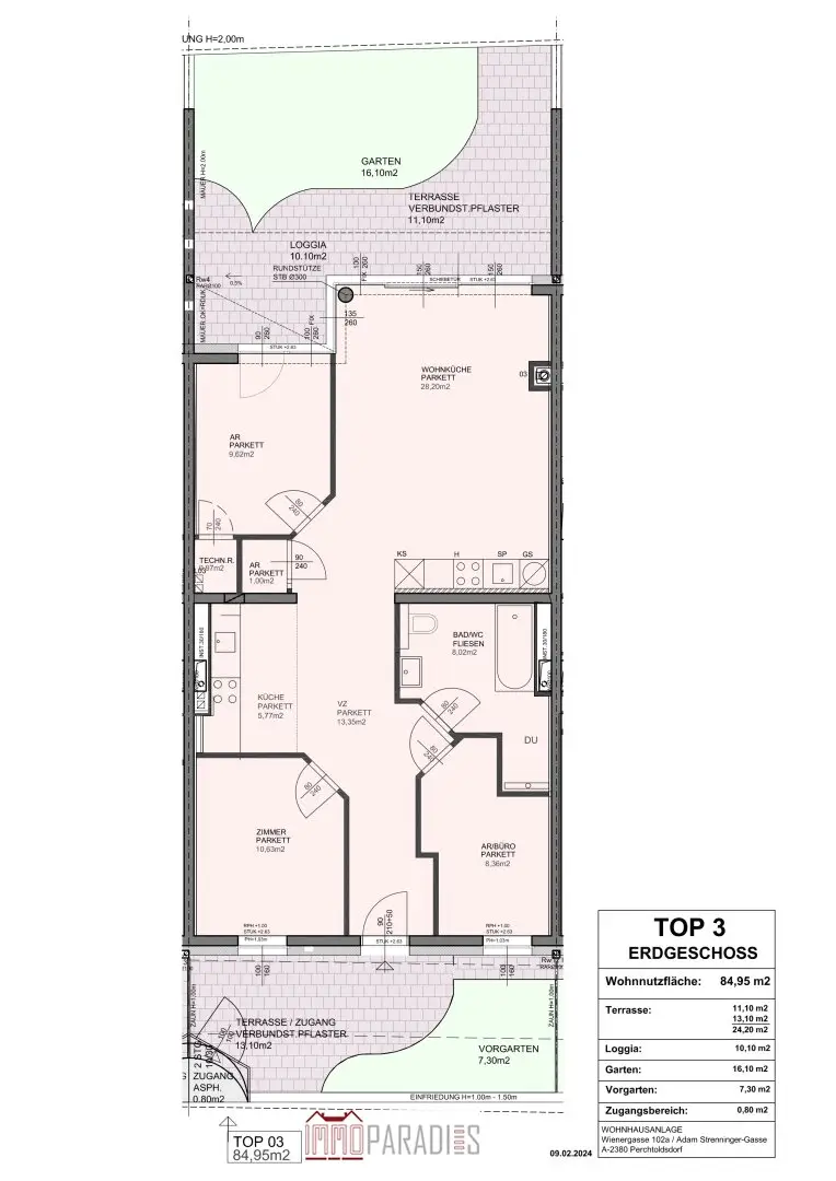 Außergewöhnliche Architektur trifft individuelles Wohnen mit großzügigen Freiflächen