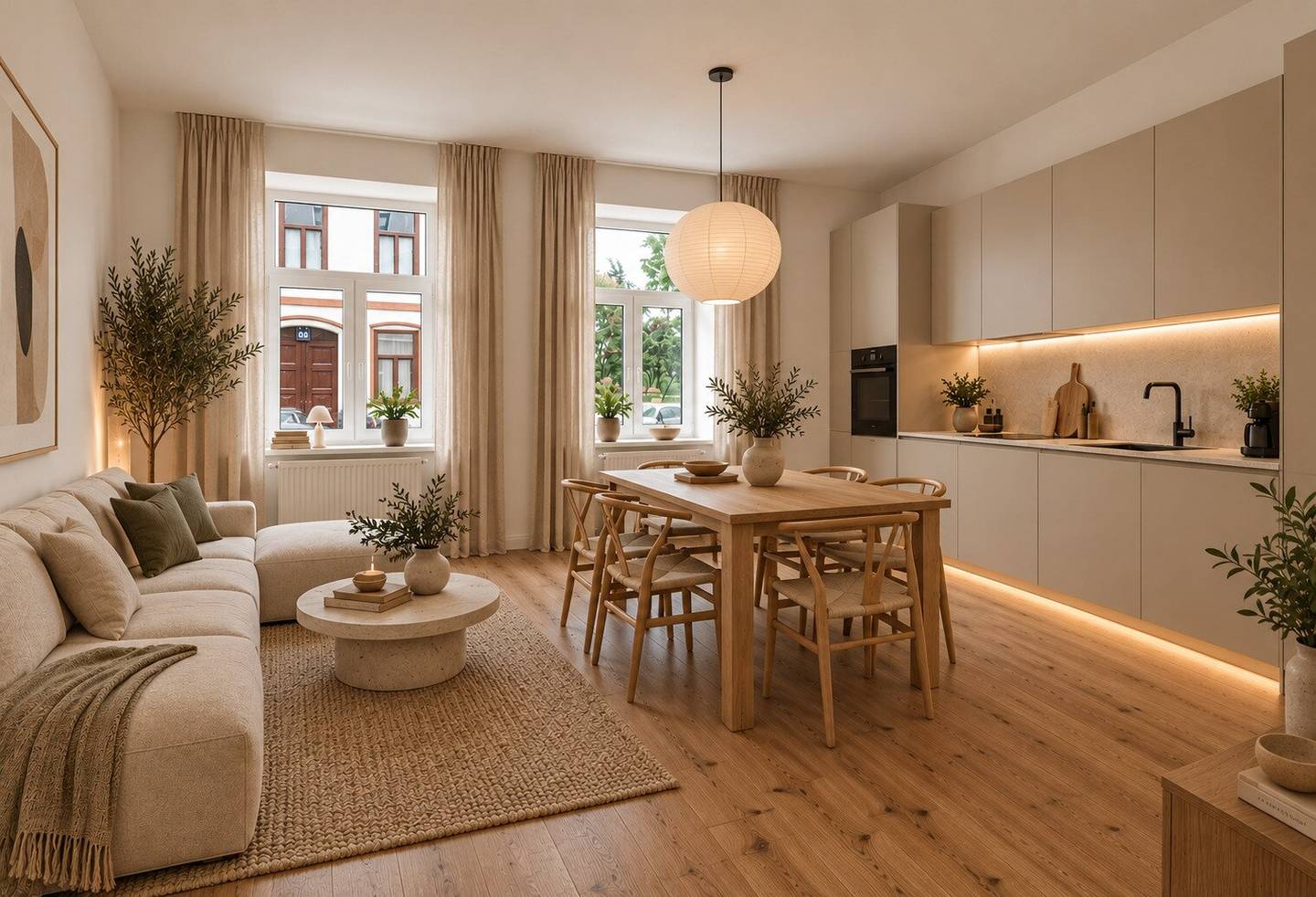 Old building bargain First occupancy after renovation with garden option € 199,000