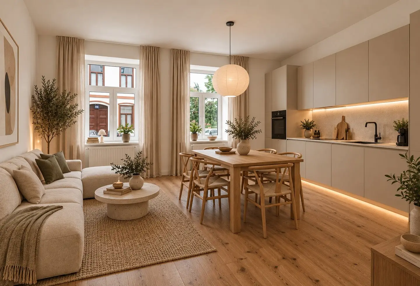 Old building bargain First occupancy after renovation with garden option € 199,000
