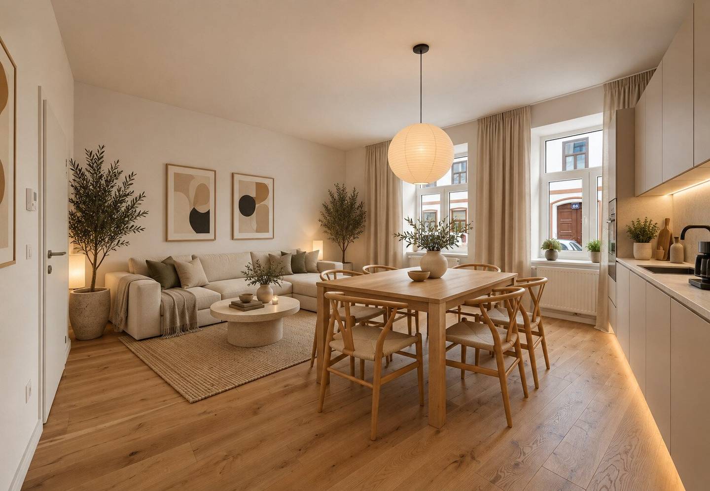 Old building bargain First occupancy after renovation with garden option € 199,000