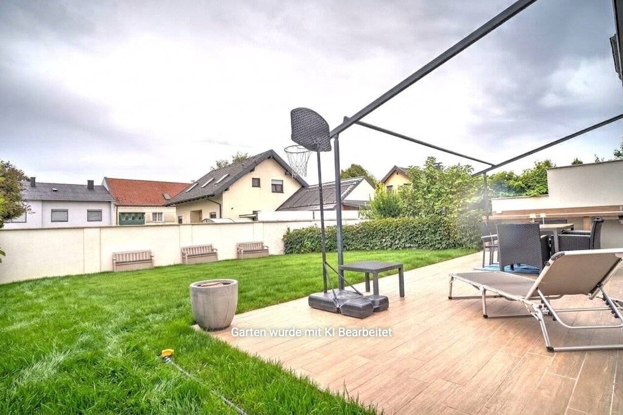 Modernes Familienhaus mit großzügigem Garten in ruhiger Zentrallage von Neusiedl am See