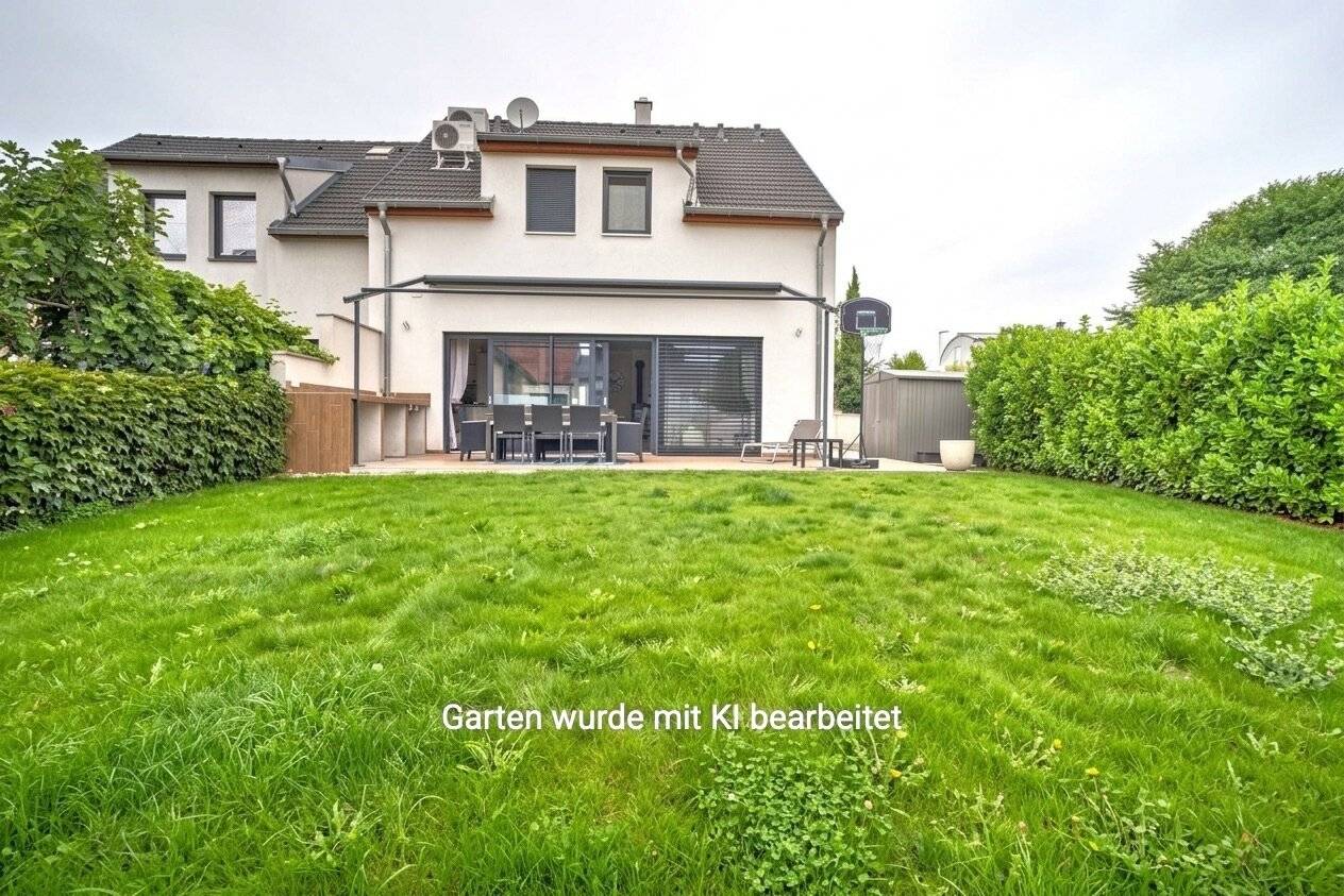 Modernes Familienhaus mit großzügigem Garten in ruhiger Zentrallage von Neusiedl am See