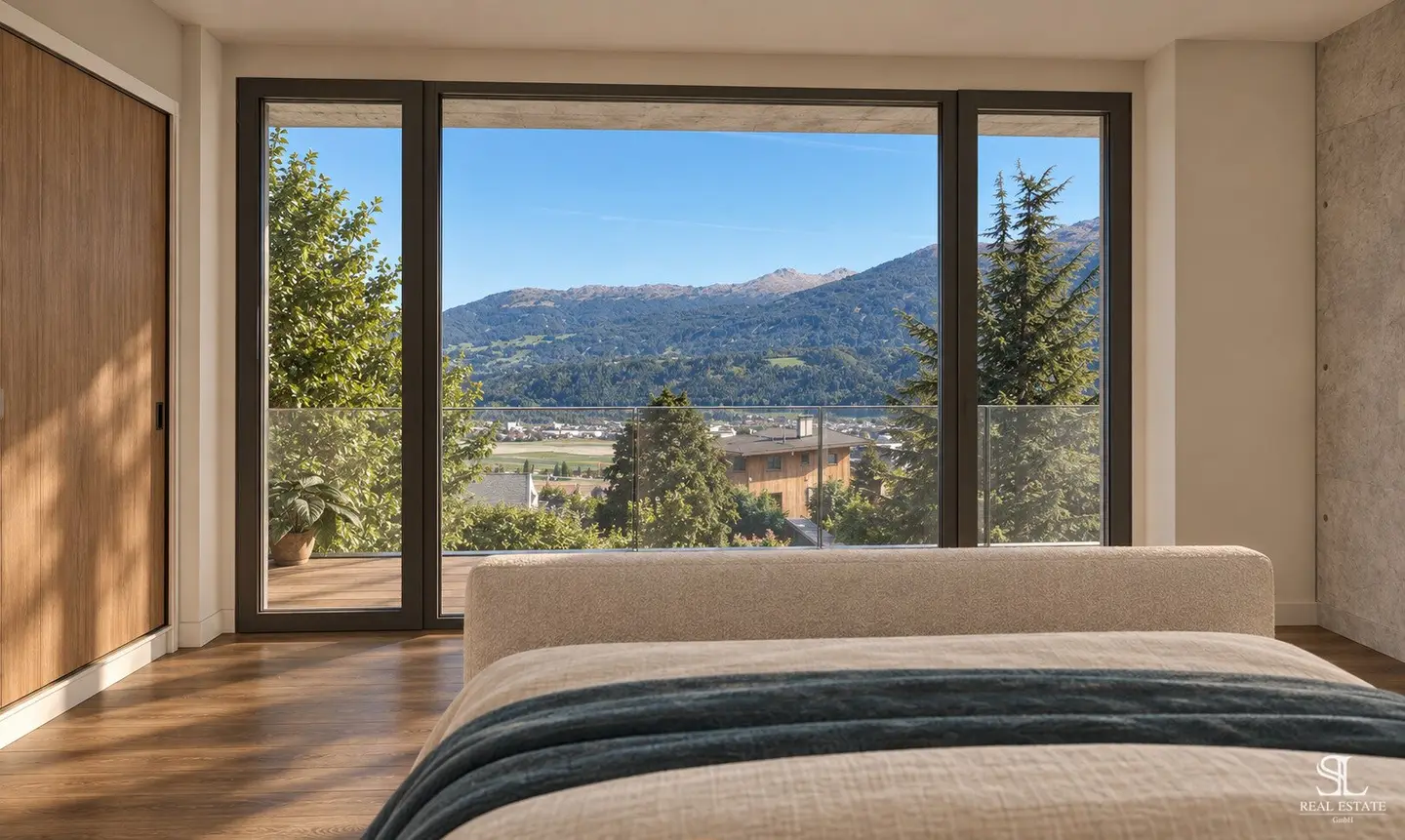 Schlüsselfertiges Architekten-Traumhaus in Rum – sonnige Südwestlage mit Panoramablick und Tiefgarage inklusive