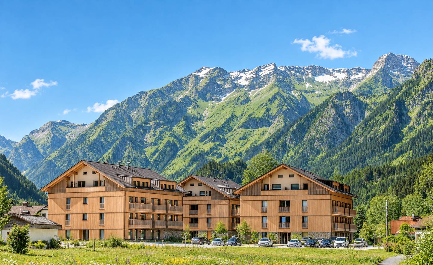 Apartment in Dormio aparthotel with wellness and balcony