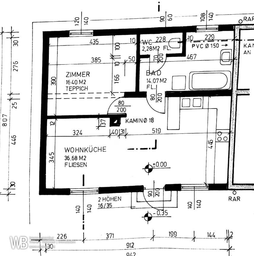 Single apartment Quiet location Garden Garage Pool optional