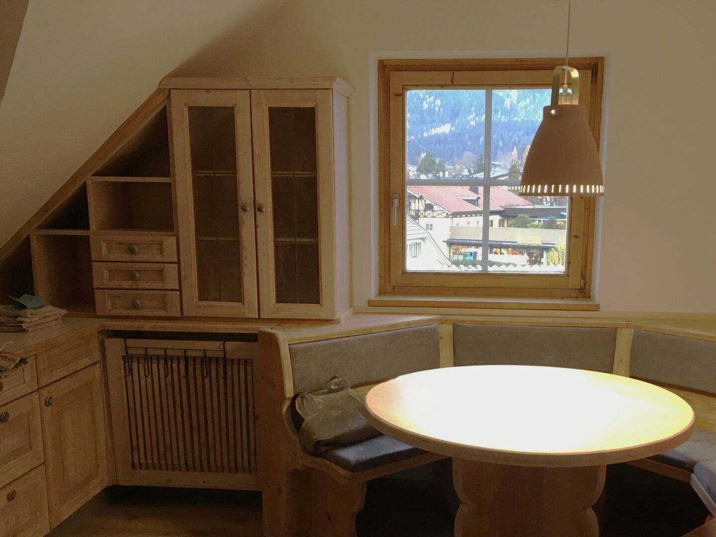Maisonette apartment above the roofs of Saalfelden