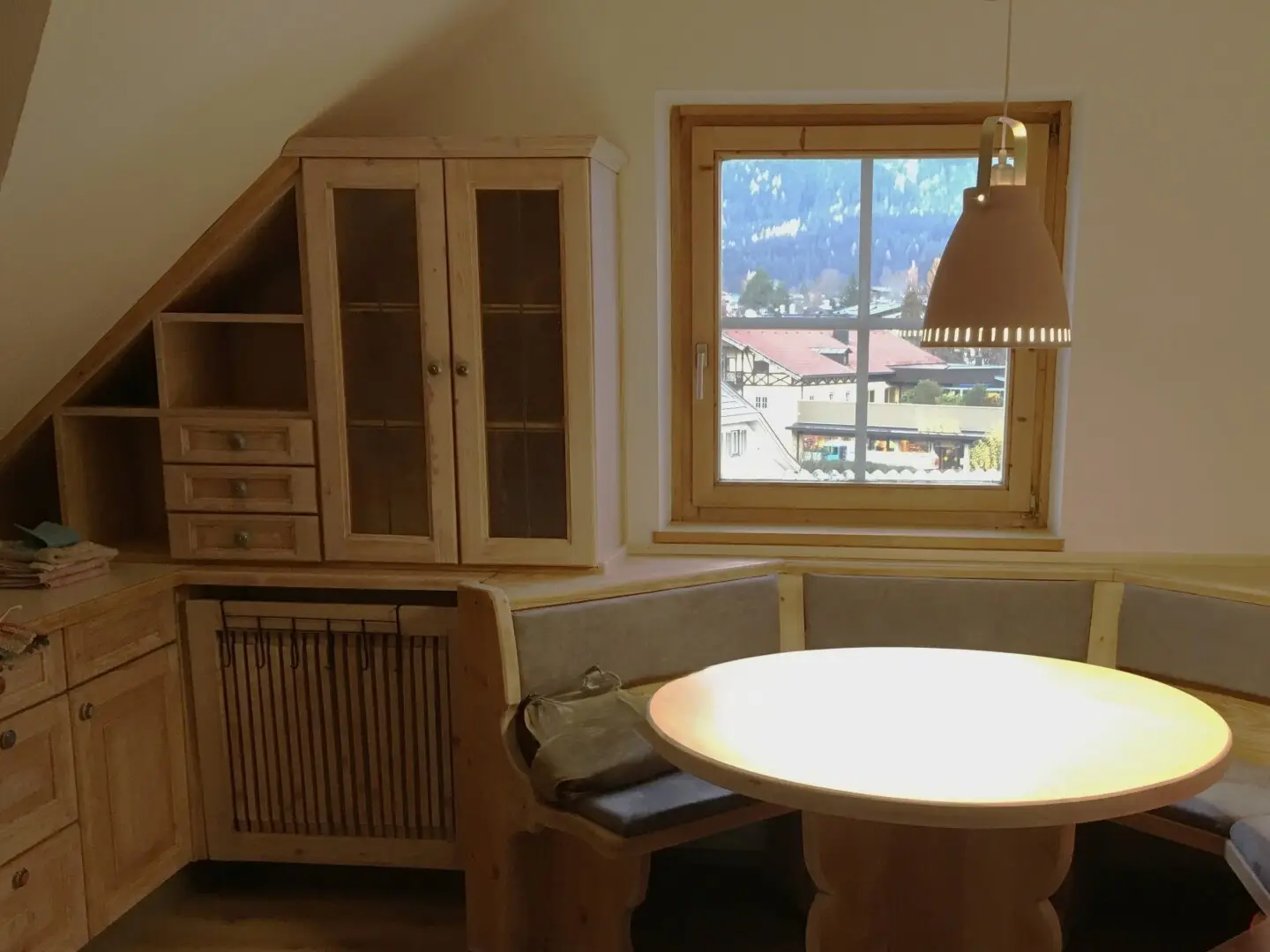 Maisonette apartment above the roofs of Saalfelden