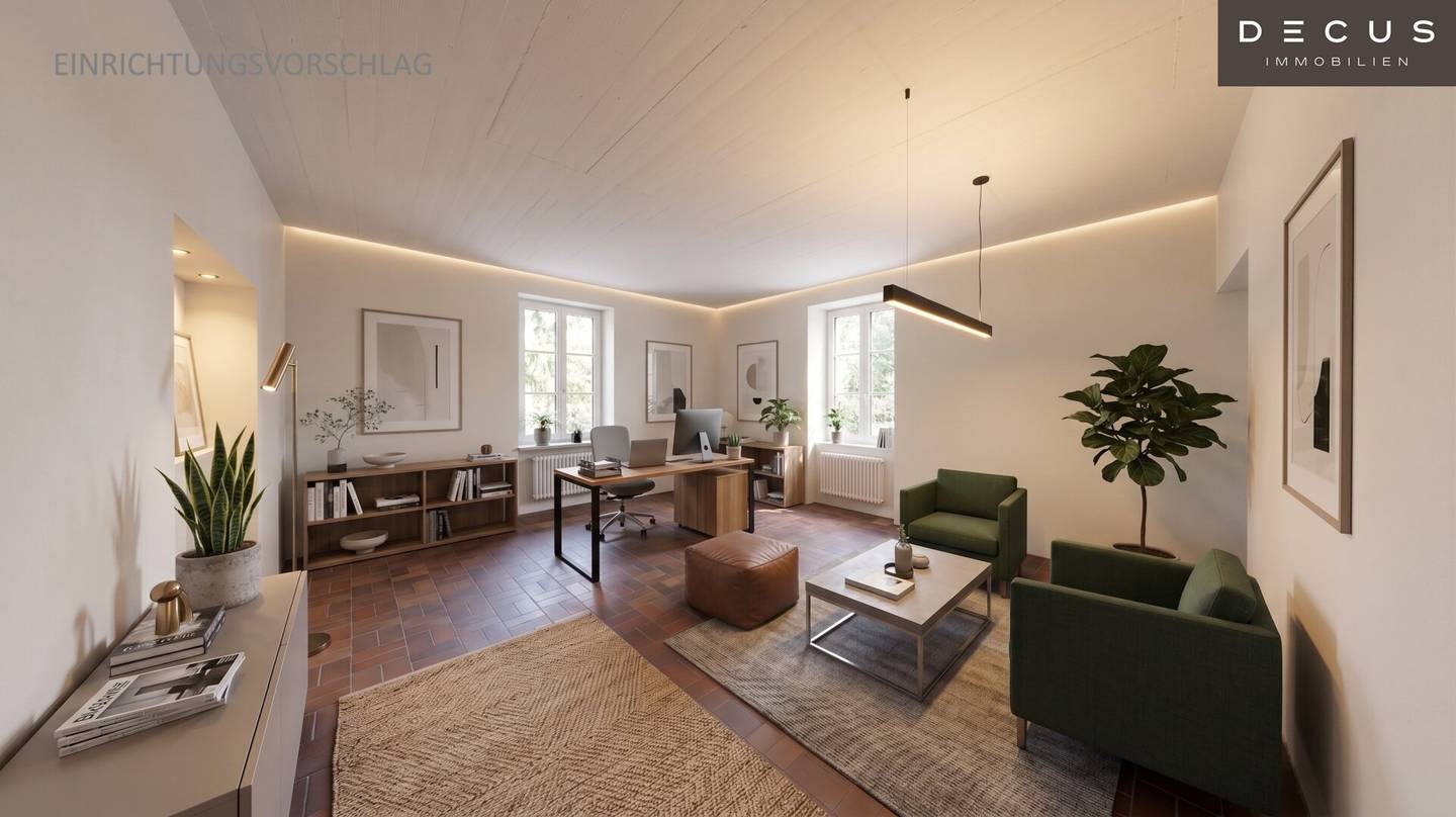 Charming corner commercial space in a highly frequented location with large storage area