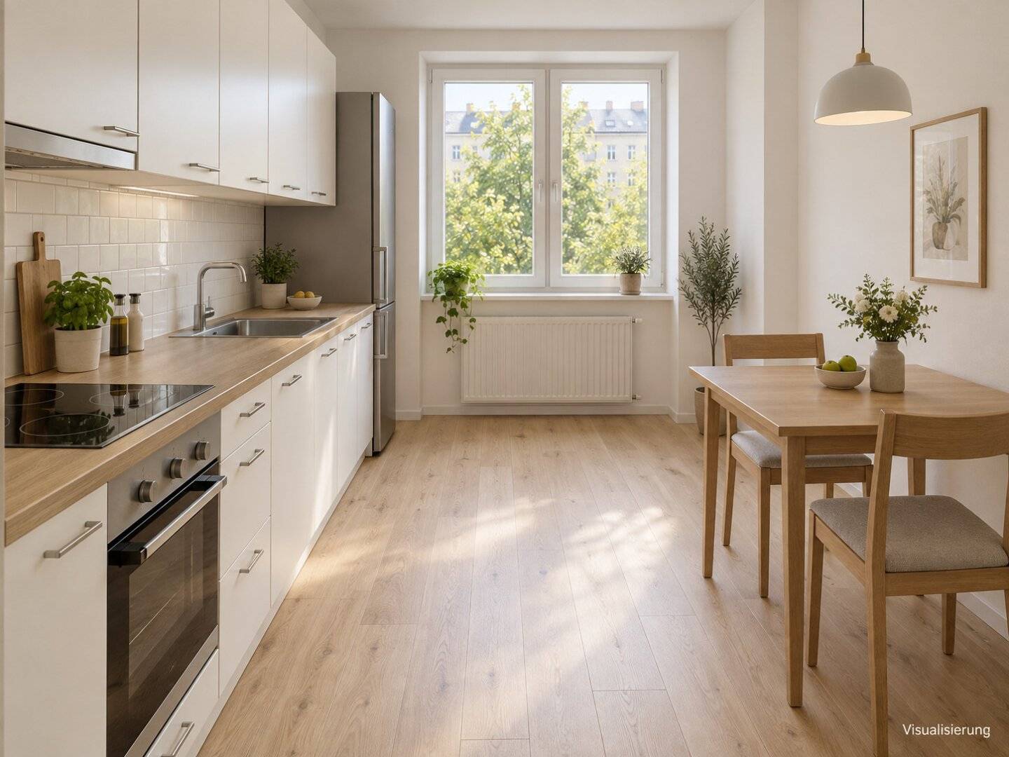SPACIOUS 2-ROOM APARTMENT | approx. 72 m² living space | Elevator | Garage | Green view | Near Alte Donau