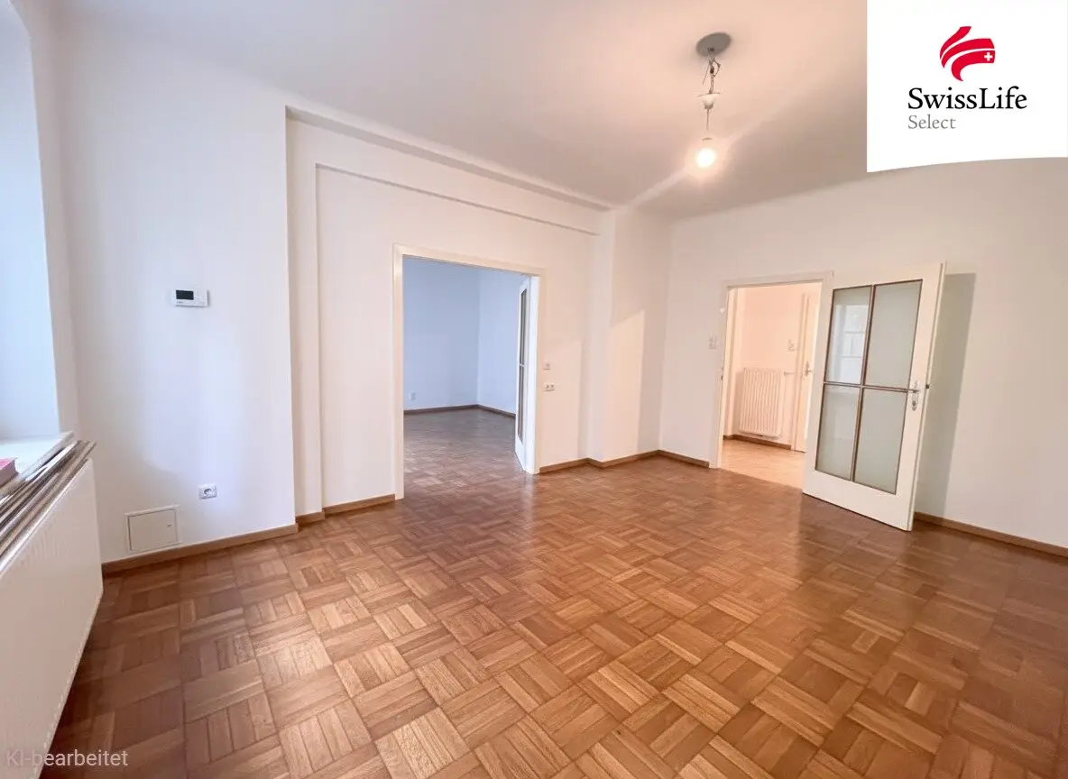 LIVING LIKE IN A PARK | 3 rooms in absolute quiet location – ready for a fresh look