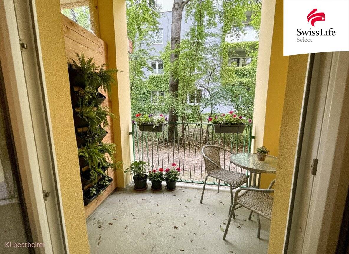 LIVING LIKE IN A PARK | 3 rooms in absolute quiet location – ready for a fresh look