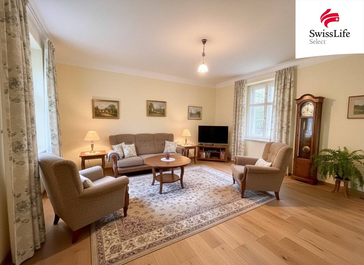 LIVING LIKE IN A PARK | 3 rooms in absolute quiet location – ready for a fresh look