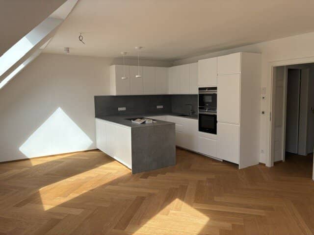 First occupancy attic maisonette 1030 Vienna