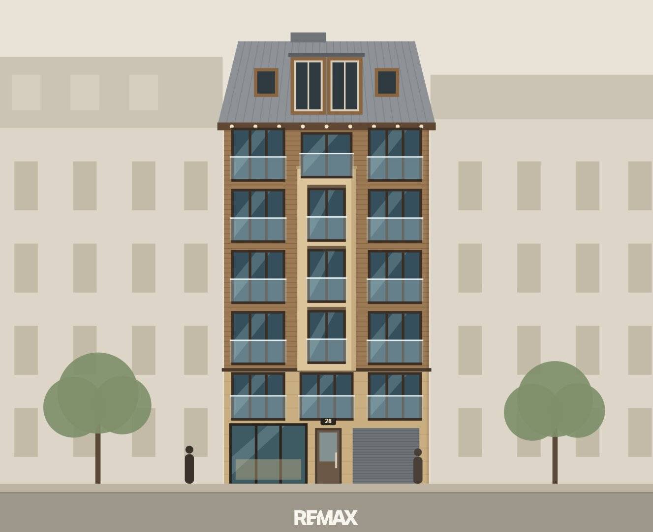 Planned residential complex with 17 apartments plus commercial unit in 1120 Vienna