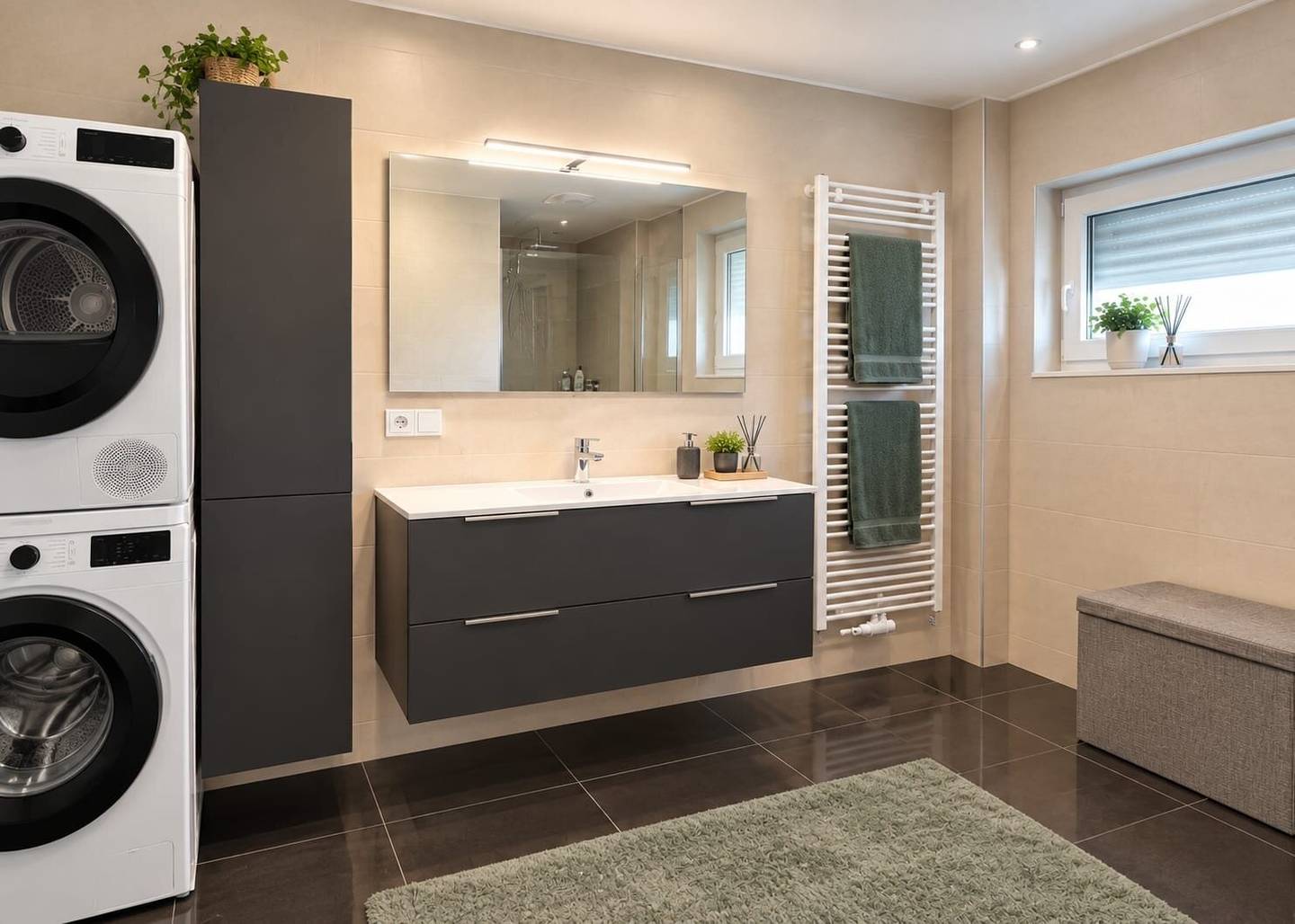 Neusiedl am See - Spacious 4-room apartment with 2 balconies, underground parking &amp; air conditioning