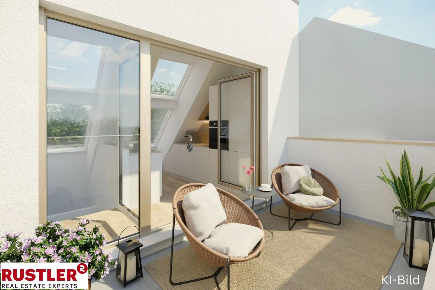 Lichtdurchflutete Maisonettewohnung mit Terrasse im nachhaltigen Neubau