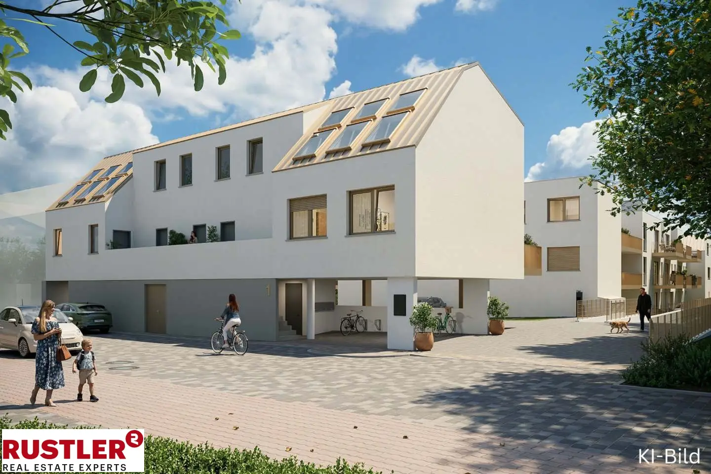 Lichtdurchflutete Maisonettewohnung mit Terrasse im nachhaltigen Neubau