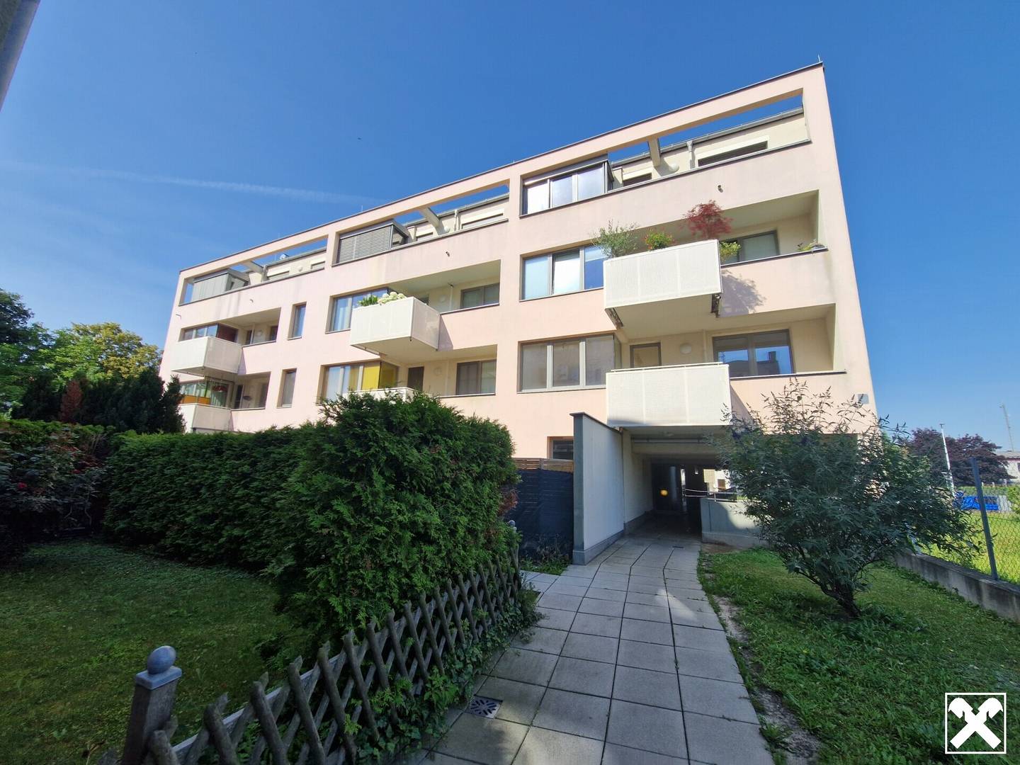 Wohnung Zentrum Hollabrunn Loggia Grünblick