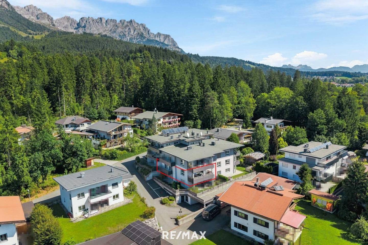 Lichtdurchflutete Wohnung mit Bergblick und sonniger Südwestlage