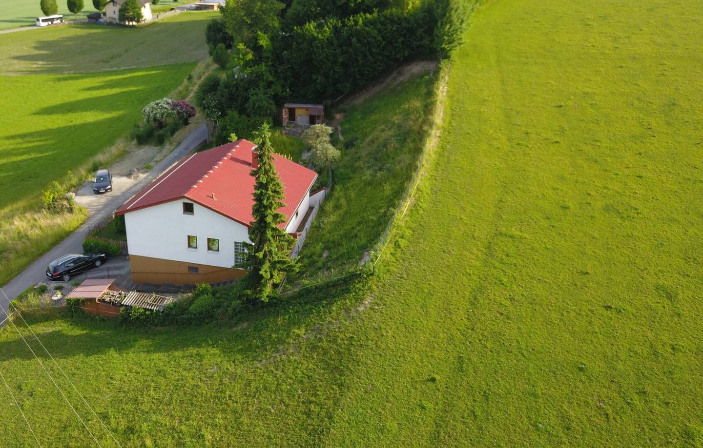 House in Redlham, 4 rooms, balcony, garage – Your renovation project at a top price