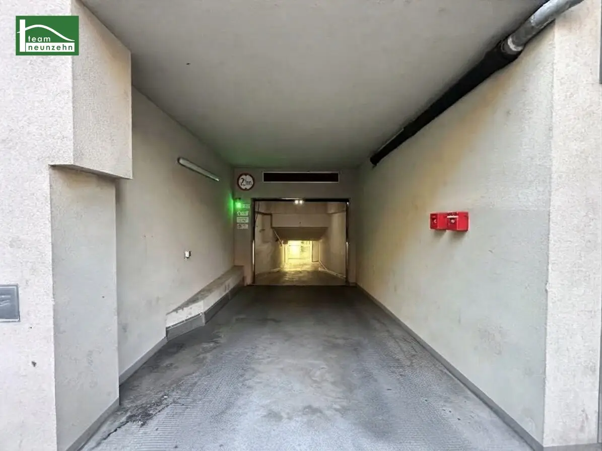 Permanent garage parking space near Millennium City and Handelskai 16 m²