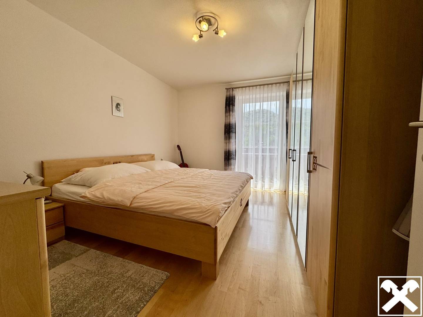 Helle Wohnung mit sonnigem Südwestbalkon und Fußbodenheizung