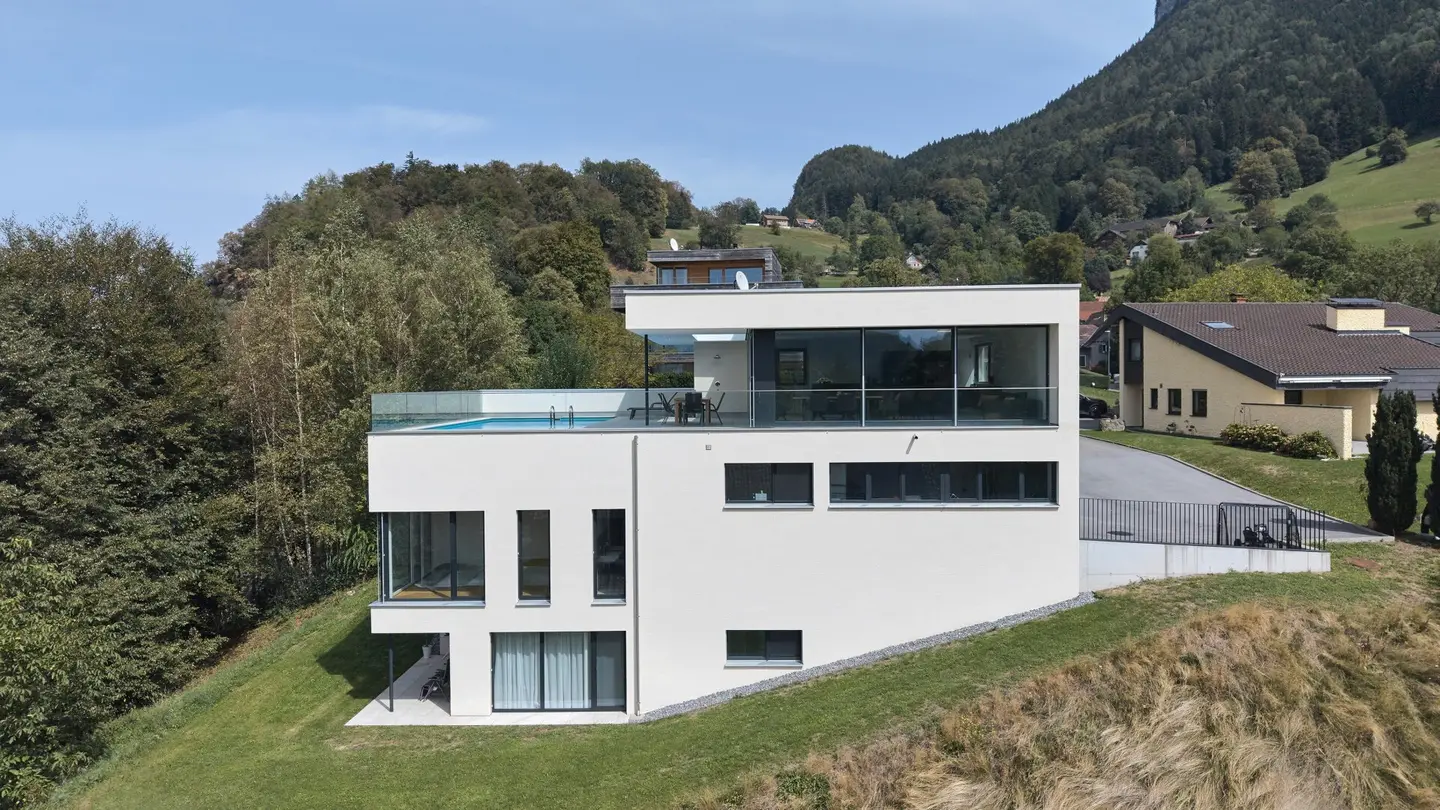 Dreamlike Villa in Götzis with Pool, Elevator, Terrace &amp; Garage
