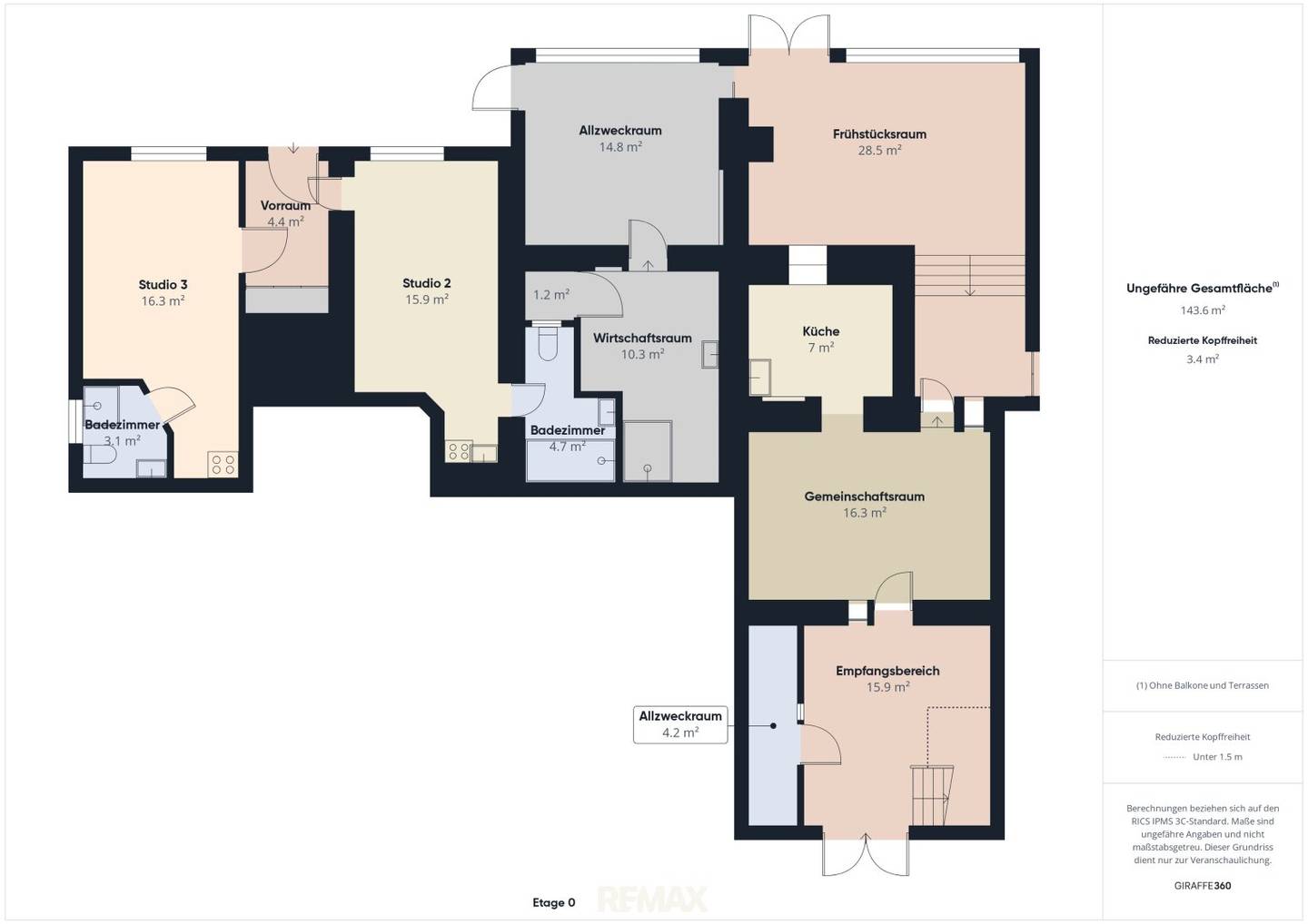 Spacious multi-family house with flexible usage options