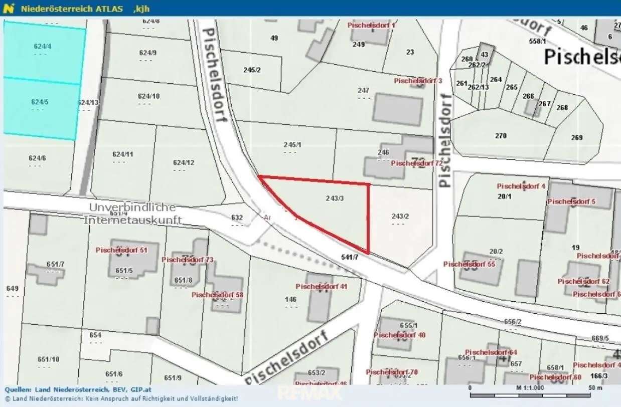 761 m² dreamlike private plot near Tulln on the Danube