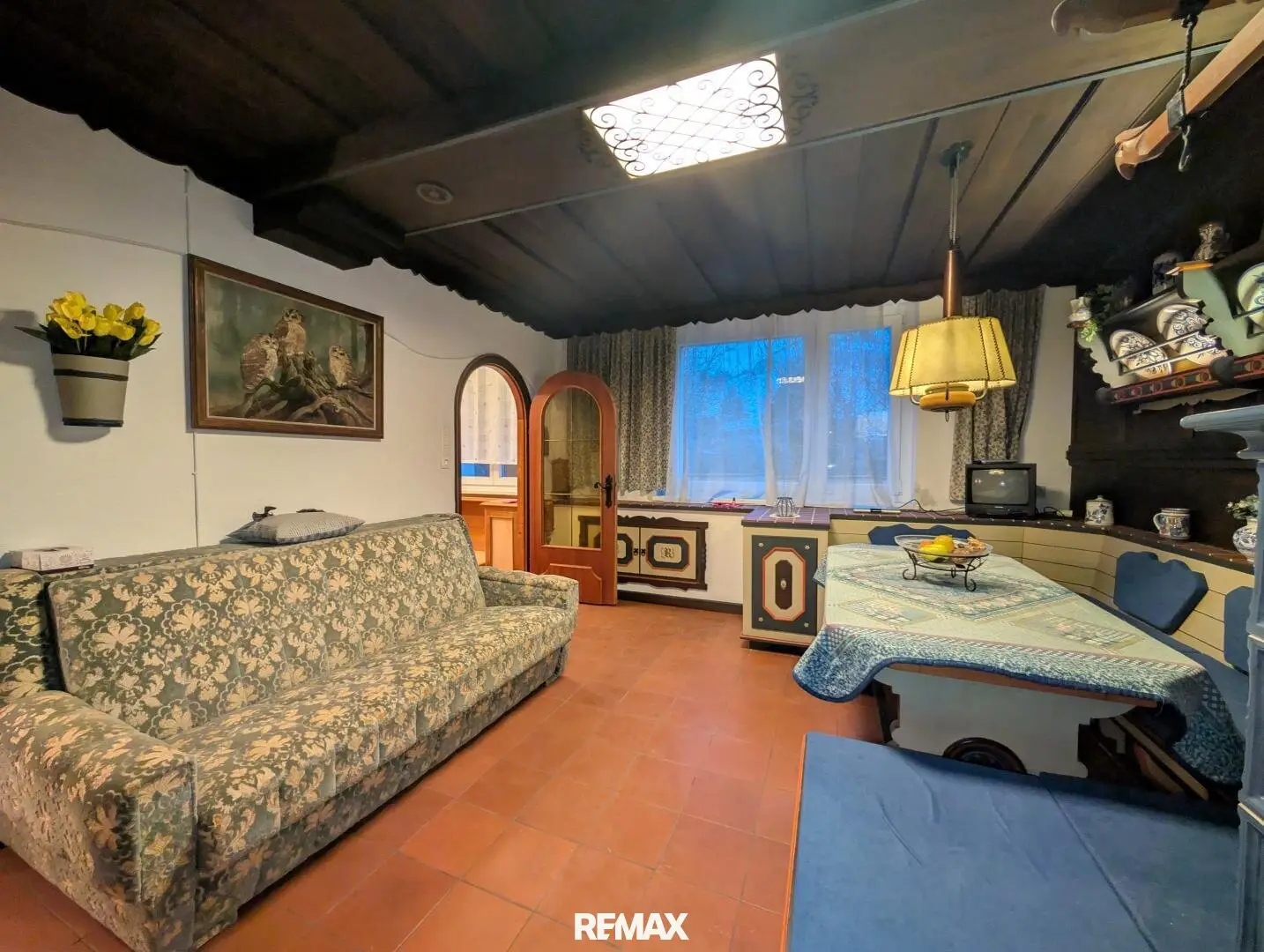 Rustic 2-room apartment with distant view in Baden