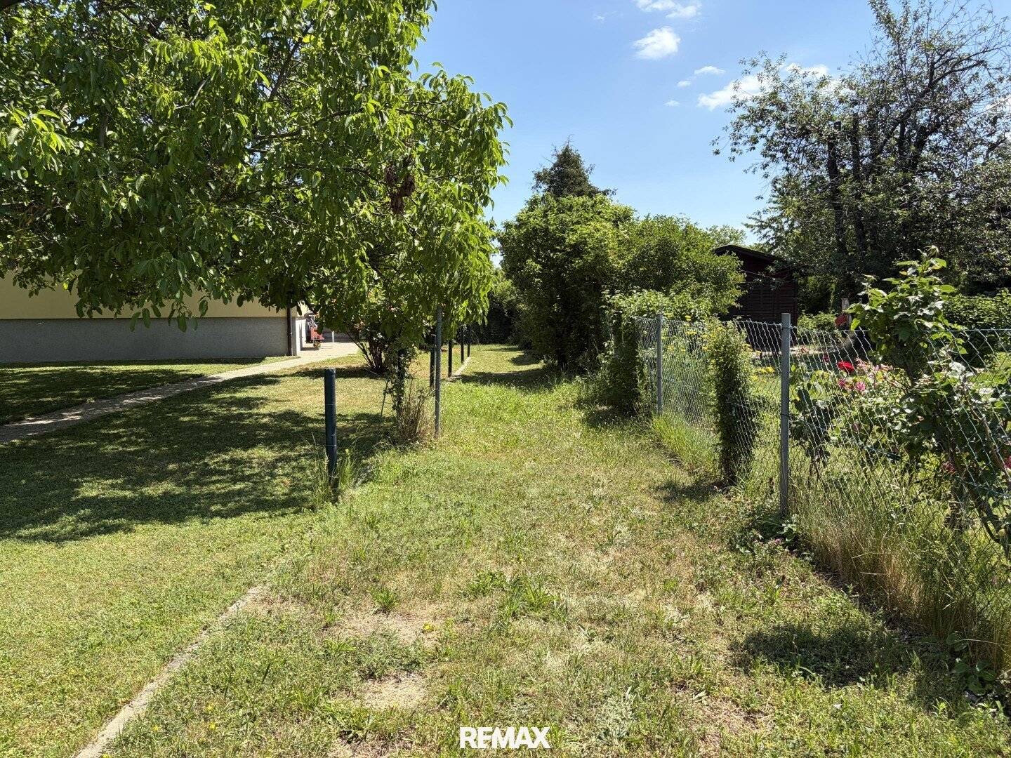 Unbuilt allotment garden plot directly on the upper Mühlwasser