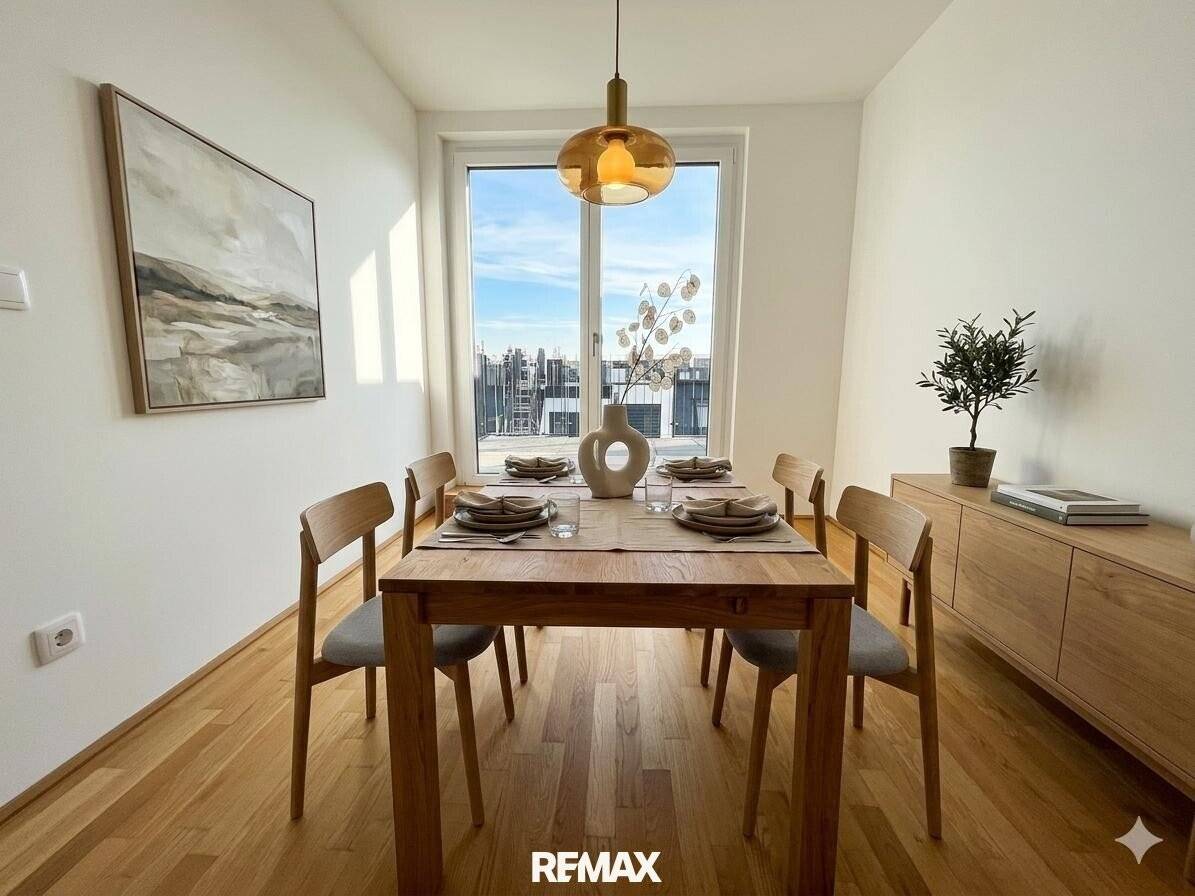 Exclusive penthouse apartment with 3 terraces – modern living near Wienerberg