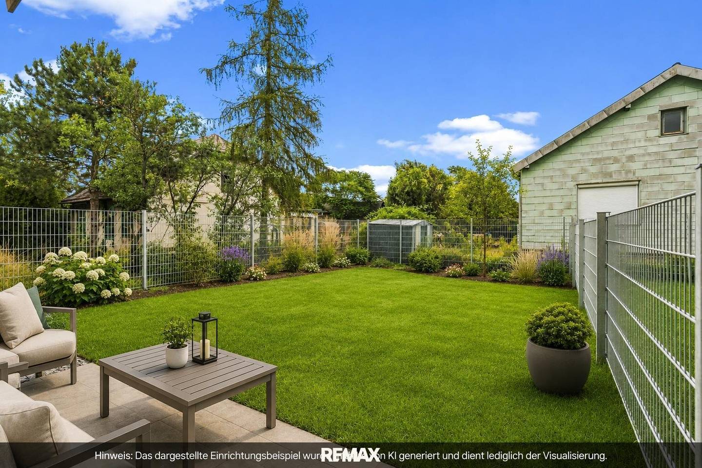 Commission-free for the buyer - 3-room garden apartment