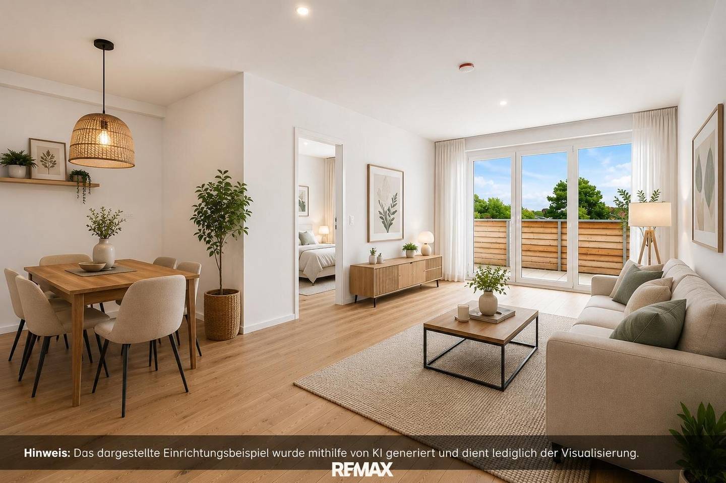 Commission-free for the buyer - Attic 1-room with balcony